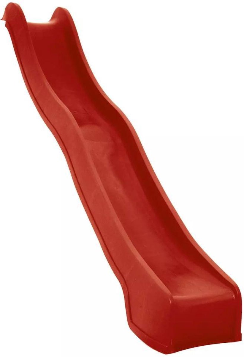 Swing King glijbaan  3 meter - rood