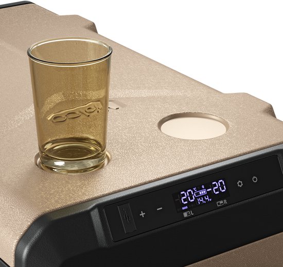 Draagbare compressor koelbox YOLCO TCX60 12/24/230V 60L van Yolco — afbeelding 2