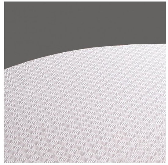 Protège-table épais Bulgomme - Nappe ronde 135 cm - Wit [NL]