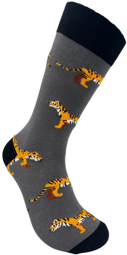 Tous les pieds | Chaussettes Tigre | Safari, animaux | Taille 37-42