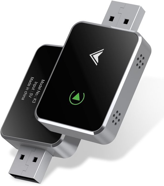 Adaptateur Sans Fil 2 En 1 CarPlay Et Android Auto Sans Fil, WiFi