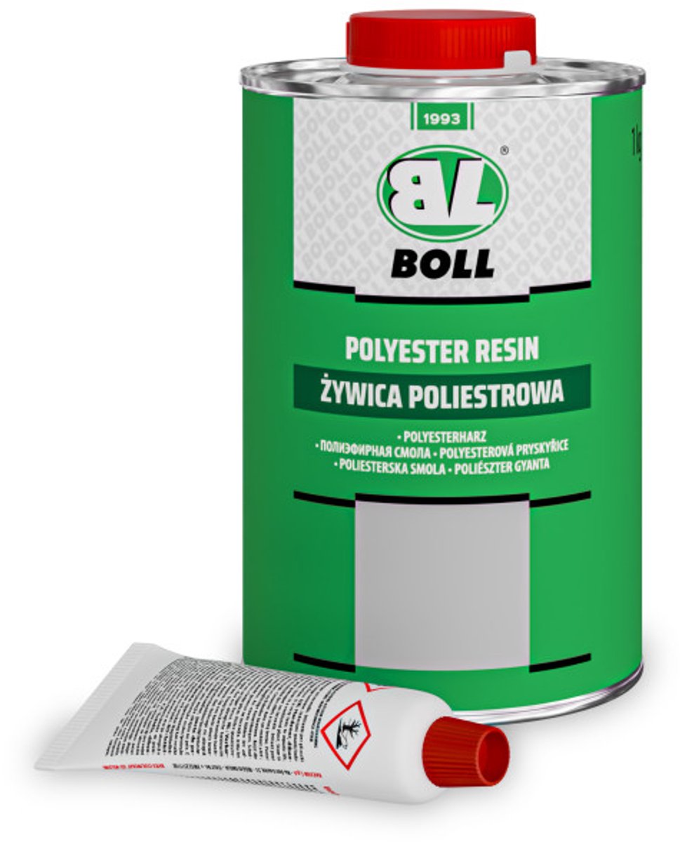 BOLL Żywica poliestrowa 970 g + verharder 30g