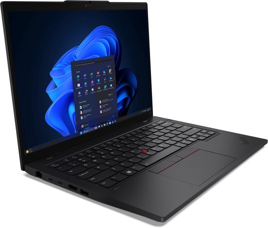Lenovo ThinkPad L14 Gen 6 (Intel) Intel Core Ultra 7 255U Laptop 35,6 cm (14") WUXGA 16 GB DDR5-SDRAM 512 GB SSD Wi-Fi 6E (802.11ax) Windows 11 Pro Engels Zwart - Lenovo - Hoofdafbeelding