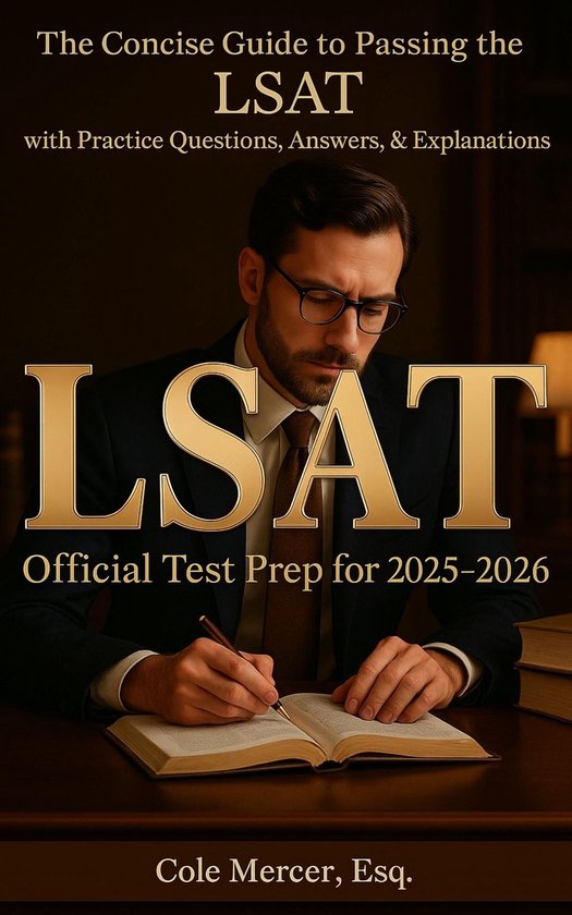 LSAT Official Test Prep for 2025-2026 (ebook), Cole Mercer ...