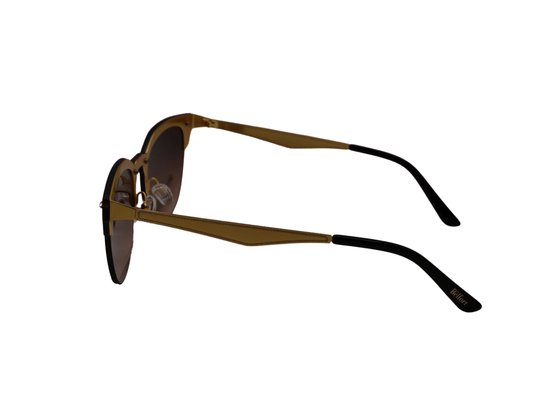 Bèlfort Montclair Zonnebril Wintersport - Heren - Ovaal - Gepolariseerd UV400 - Randloos Klassiek Design - Zwart/Goudkleurig - Normale Pasvorm - Vierkant / Ovaal Gezicht - Inclusief Luxe Opberg Case van Merkloos — afbeelding 3