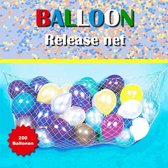 Wefiesta Ballonnenvalnet  3,5 M Nylon Wit 200 Stuks