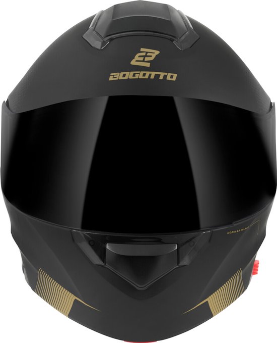 Casque Bogotto H271 Wayke Matte Zwart Green System - Taille L - Casque