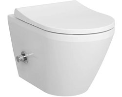 Vitra Integra Rim-ex, Bidet douche wc, Randloos diepspoel, softclose zitting, Hygiëne antibacterieel