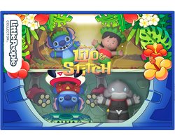 Little People Collector Disney Lilo en Stitch Speciale Uitgaveset voor Volwassenen en Fans - 4 Figuren