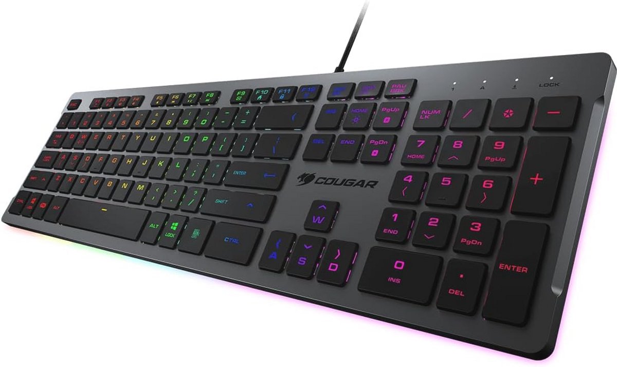 RGB Gaming-toetsenbord met Ultradunne Dikte en Anti-Ghosting Technologie