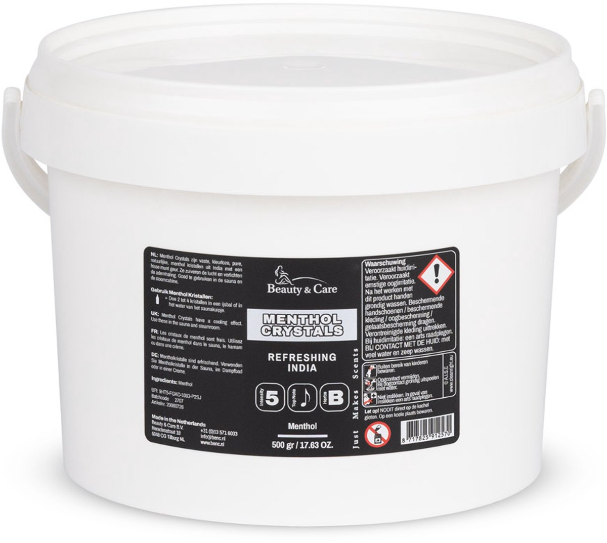 Goedkoopste Beauty & Care - Menthol kristallen - 500 g. new