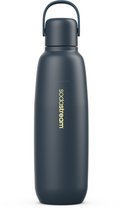 Bouteille SodaStream fizz&go en acier inoxydable - 0,9 L - Blauw