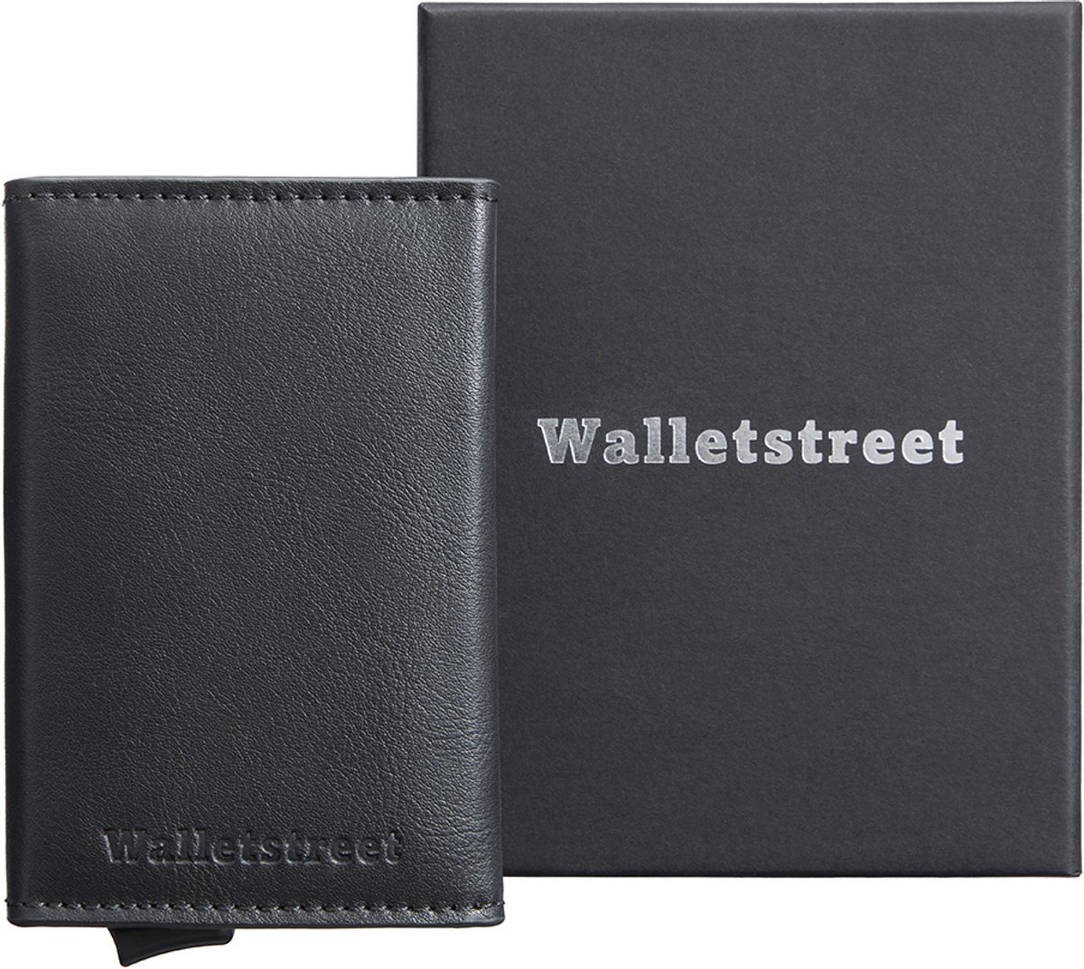 Walletstreet™ Leren Pasjeshouder met Rits – RFID Anti-Skim Portemonnee Heren & Dames – Uitschuifbare Cardholder – 12 Pasjes + Briefgeld – Compacte Luxe Creditcardhouder – Magneetsluiting – Cadeau voor Mannen en Vrouwen – Zwart — cadeau in Mode & Accessoires - foto 8