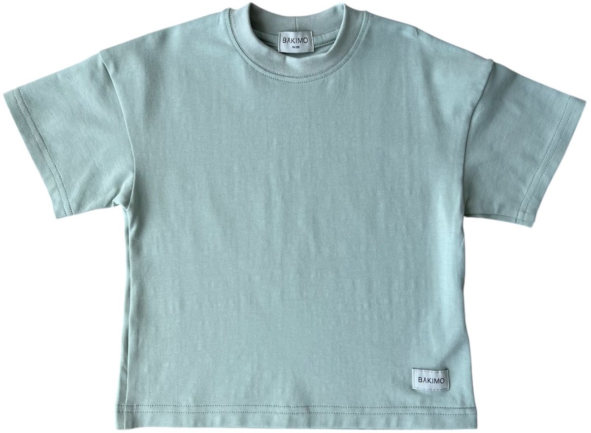 BAKIMO Oversized T-shirt Sage 98/104