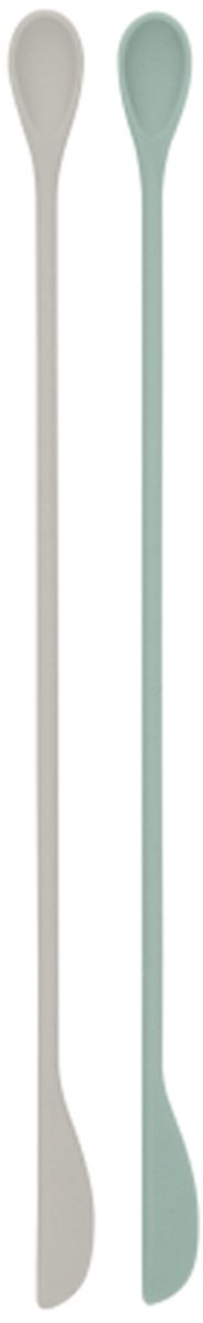 Kikkaboo Roerlepel - 2 Stuks - Platina Siliconen