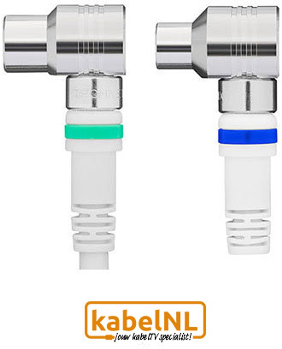 Technetix RLA ++ 21 coax kabel Ziggo 1.5 meter