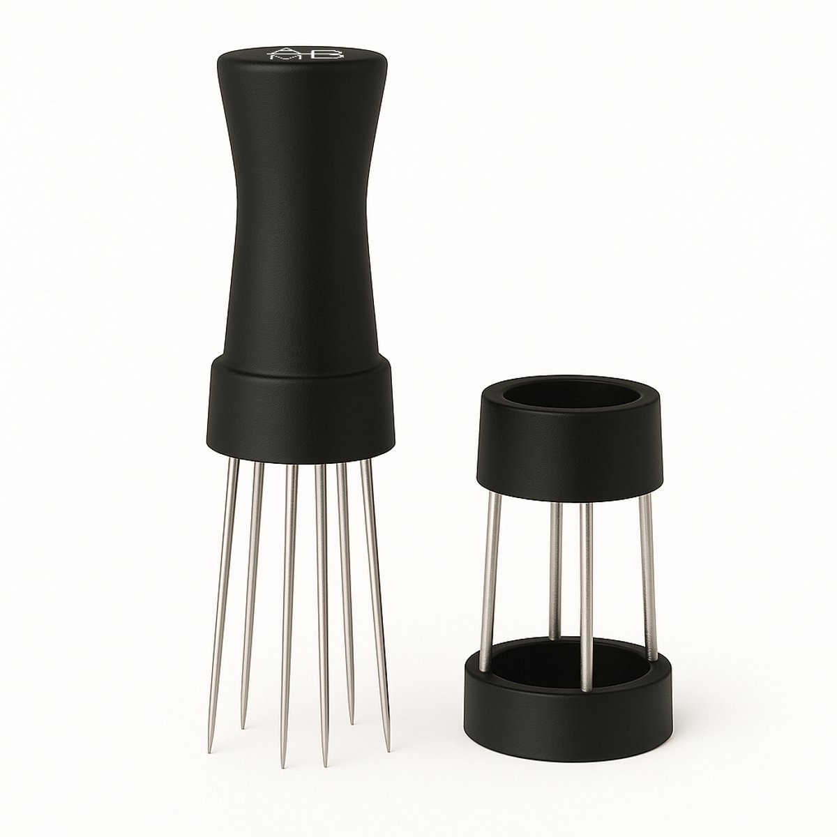 Adore Maison Barista | WDT Tool met 10 Naalden & Houder – Es