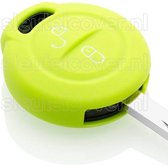 Mitsubishi SleutelCover - Lime groen / Silicone sleutelhoesje / beschermhoesje autosleutel