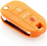 Housse de clé Citroën - Orange / Housse de clé silicone / Housse de protection pour clé de voiture