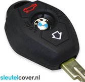 BMW SleutelCover - Zwart / Silicone sleutelhoesje / beschermhoesje autosleutel