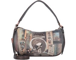 Anekke Schoudertas Shōen Shoulder Bag Multicolor Bruine