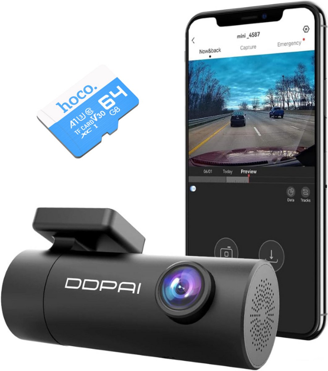 HATMINI Mini-USB Adapter Voor Dashcam - Dubbele USB, Snel Opladen, 3.5m Kabel, Micro Aansluiting