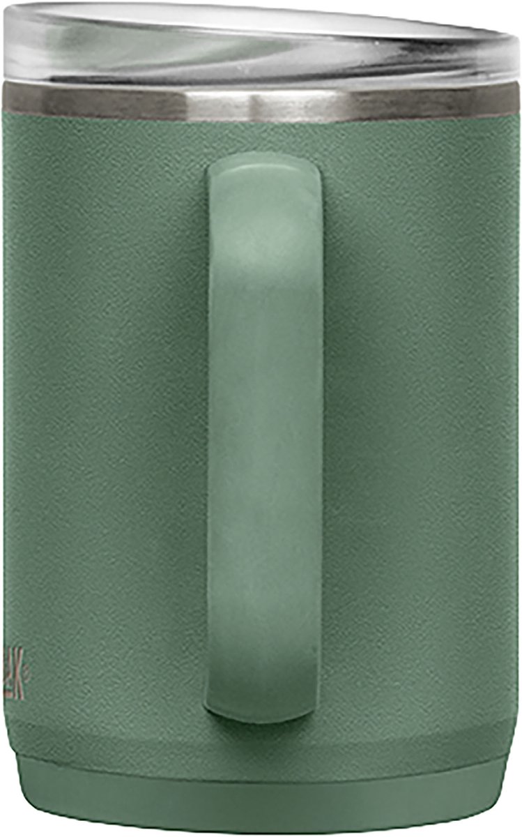 CamelBak Thrive Mug Vacuum Insulated - Isolatie drinkbeker - 500 ml - RVS - Lekvrije Drinkfles - Waterfles - Reisbeker - Thermosfles - Groen (Moss) – foto 2