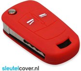 Housse de clé Opel - Rouge / Housse de protection clé en silicone / Housse de protection clé de voiture