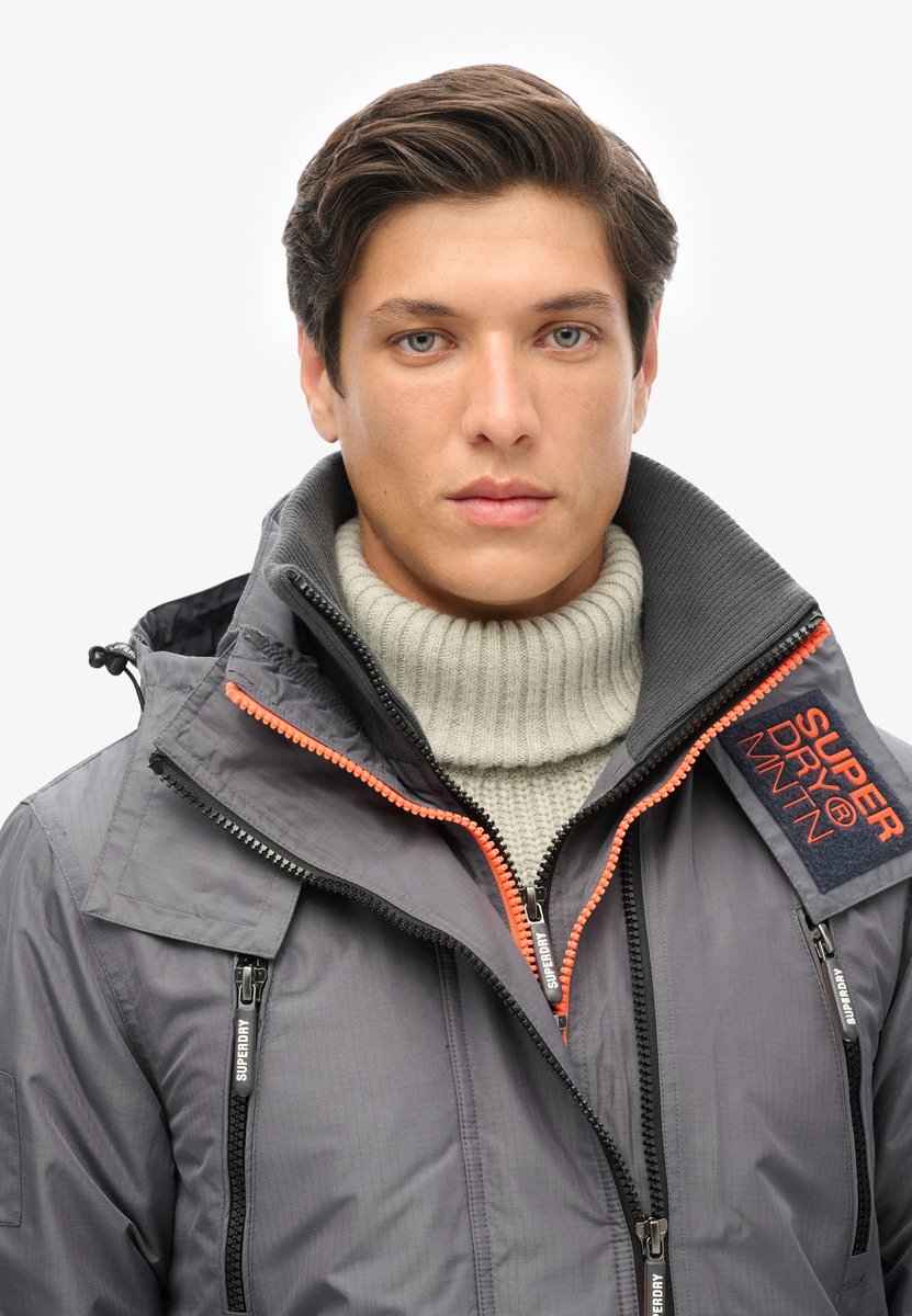 Superdry Mountain SD Windcheater jas Heren Zwart