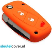 Housse de clé Fiat - Orange / Housse de clé en silicone / Housse de protection pour clé de voiture