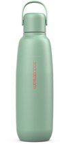 Bouteille SodaStream Fizz&Go en acier inoxydable - 0,9 L - Menthe
