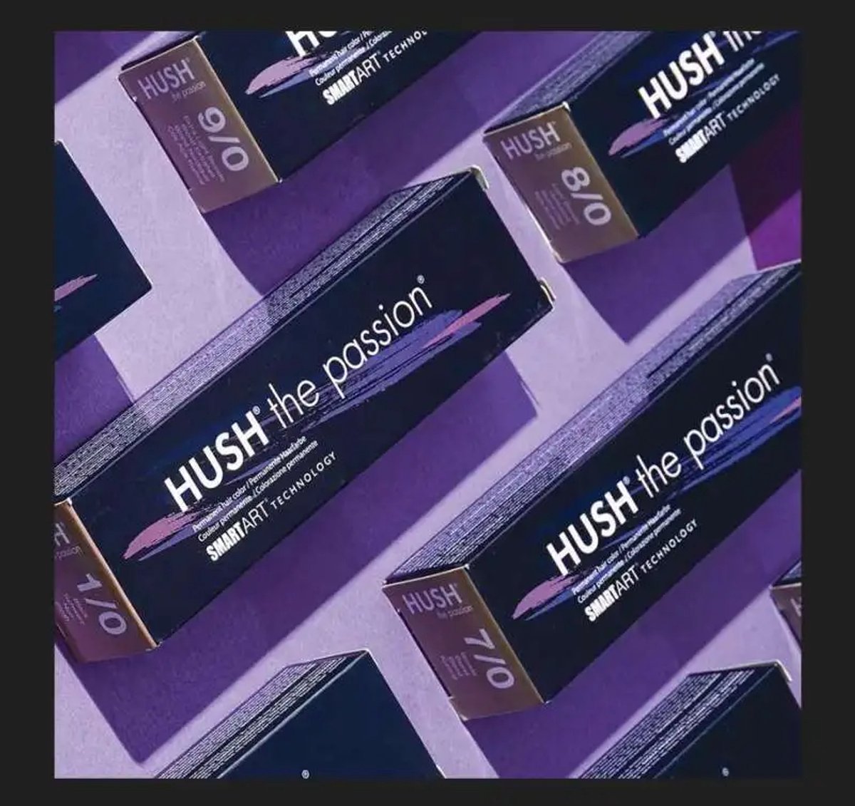 HUSH HAARVERF 60 ML NO-5/0 lichtbruin