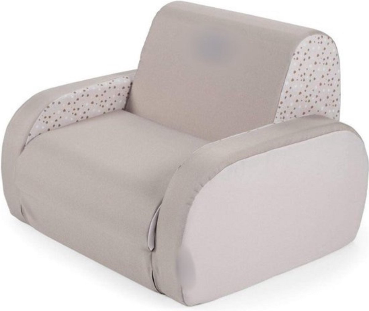 Luxe Slaapfauteuil – Slaapstoel – Logeerbed – Slaapbank 1 Persoons – Veelzijdig Design – Kindvriendelijk – Hoogwaardig Materiaal – Grijs
