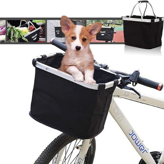Panier vélo universel pour tous types de porte-bagages et de guidons