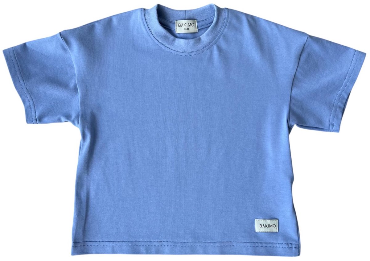 BAKIMO Oversized T-shirt Blue 98/104