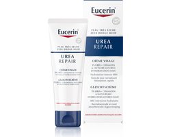 Eucerin UreaRepair Gezichtscrème 5% Urea - Ureum en Ceramide Crème Gezicht voor Zeer Droge Huid - 50ml