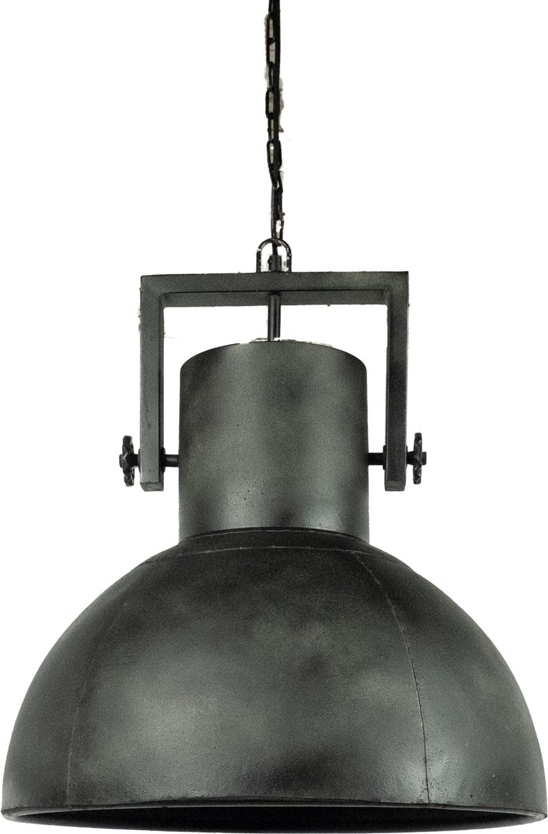 by Mooss - Hanglamp - Zwart - Metaal - ijzer - Ã˜ 50 cm - Stoer - Industieel