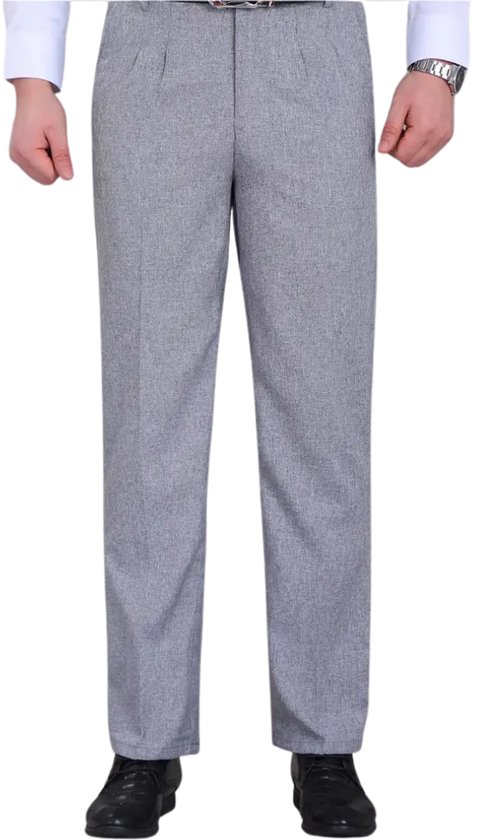 Solid SDLoran Linnen broek voor heren, lange stoffen broek met riemlussen, 5-pocket-vorm, linnenmix, regular fit, blauw (insignia blue 1991), M