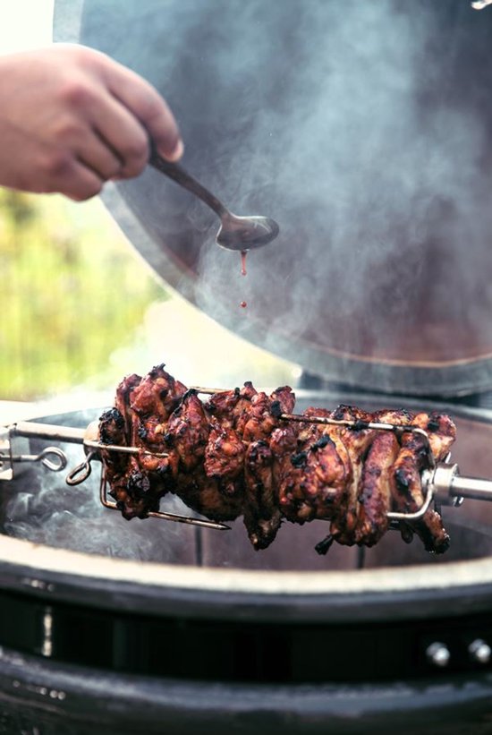 Grill Guru - Rotisserie - Universeel - Afstelbaar - RVS van Grill Guru — afbeelding 3