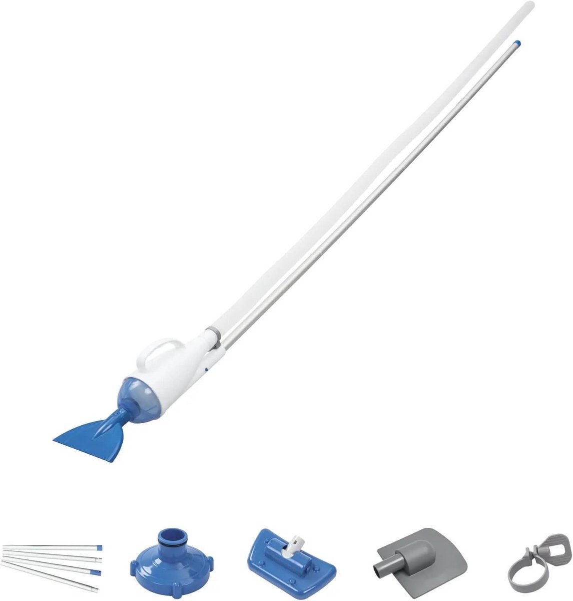 Zwemstofzuiger 224 cm voor tuinen en zwembaden