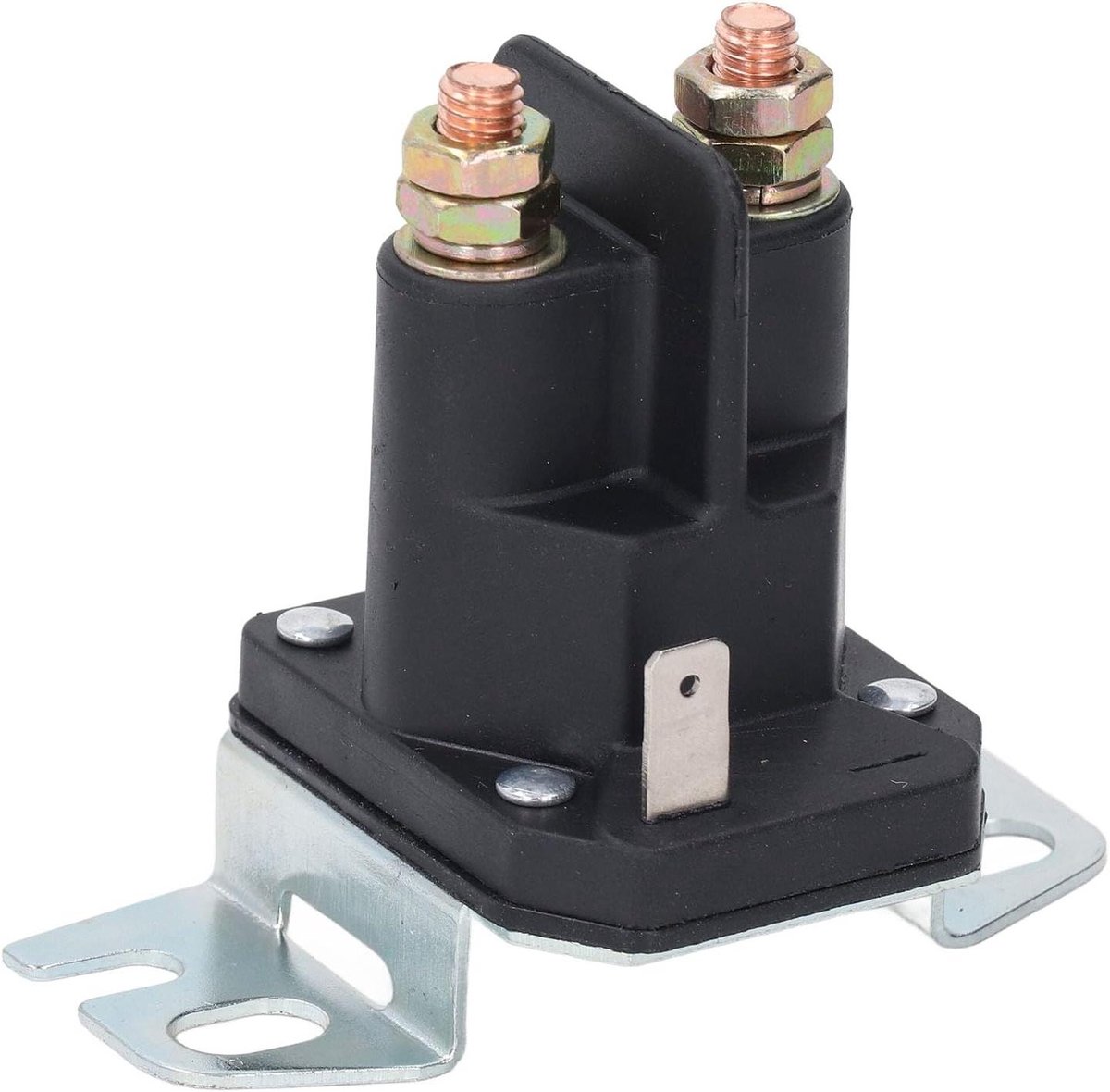 Solenoid Valve with 3 Clamps and Sleeves 691656 555375GS 790951 Replacement for Starter Magnetic Switch for 12 V Eye