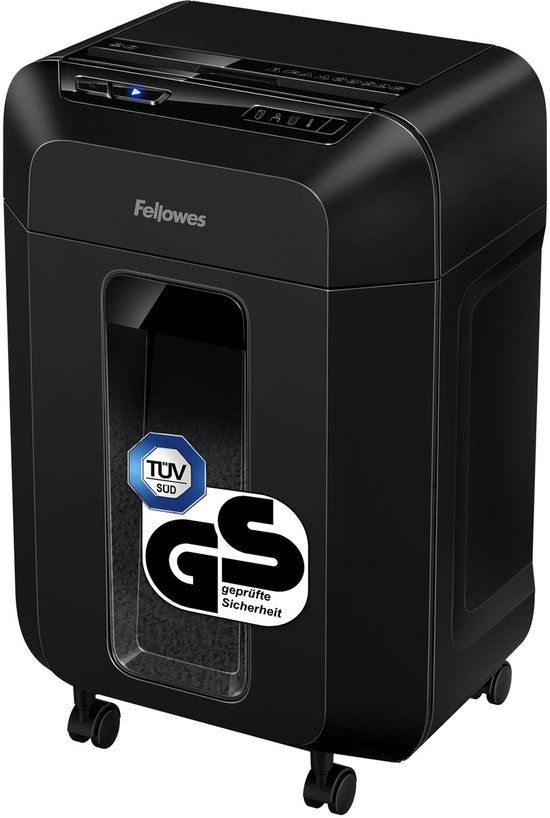 Destructeur De Documents Fellowes AutoMax 90M - 90 Feuilles Auto - Sécurité P4 - Noir