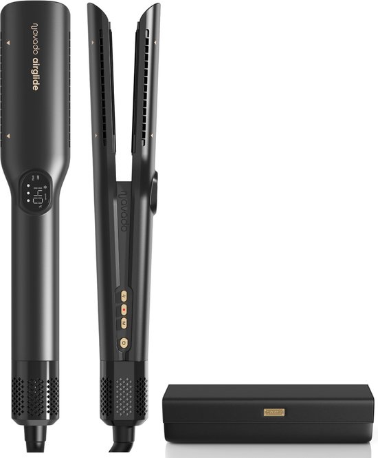 Navado Airglide Airstraight - Stijltang Wet-to-Dry - Föhn & Stijltangen 2-in-1 - Coldshot - Alternatief - Haardroger - Stoomstijltang