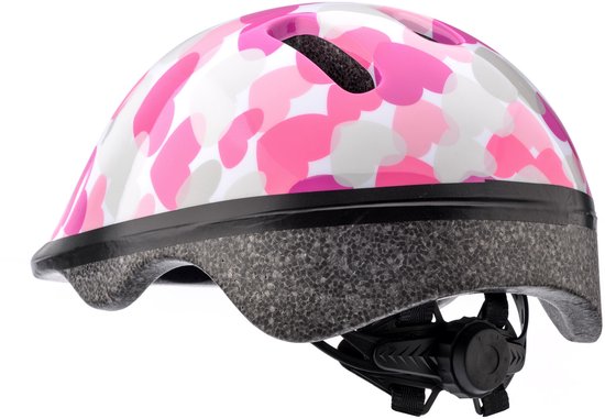 Meteor - Fietshelm - KS06 - XS 44-48 cm Roze harten van Meteor — afbeelding 4