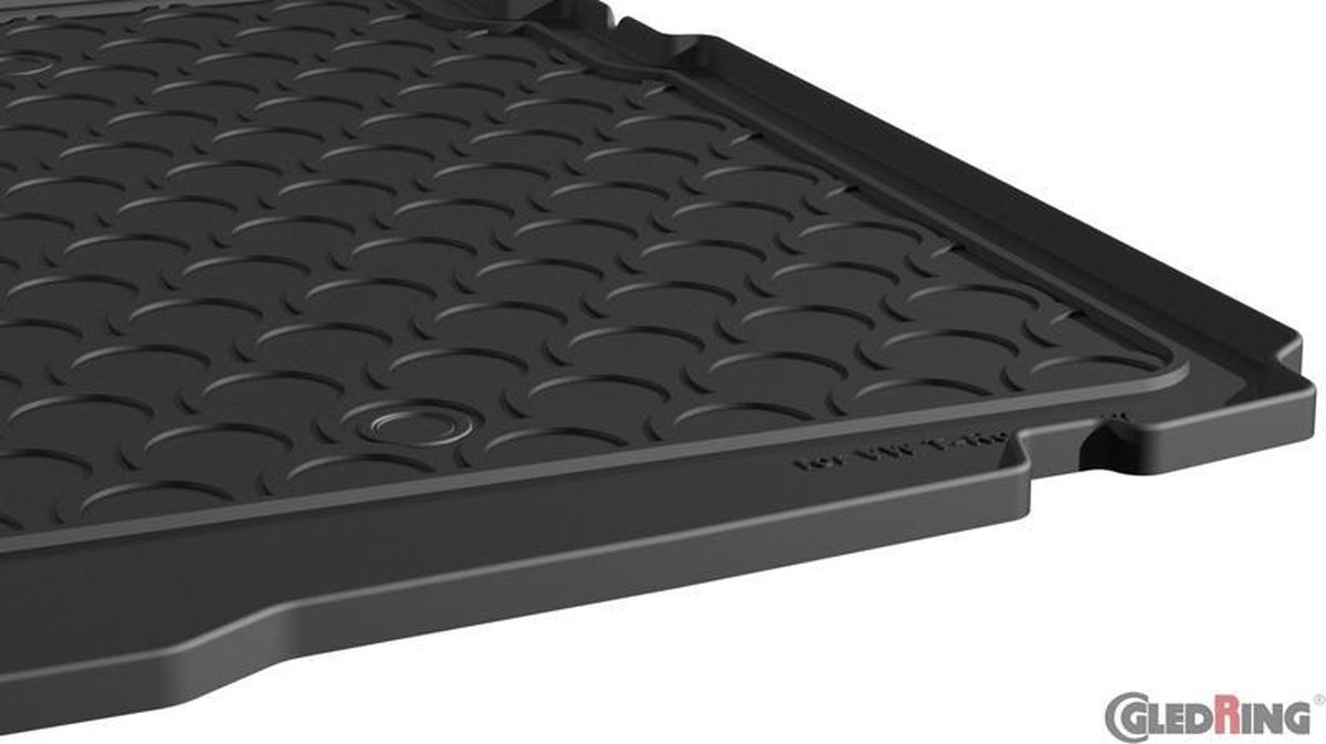 Rubbasol  Rubber  Kofferbakmat Passend Voor Volkswagen Caddy Maxi 5 Deurs 2010 2015 2015