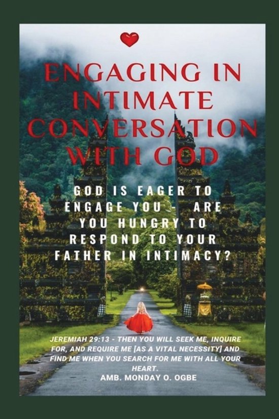 Engaging in Intimate Conversation with God - cover