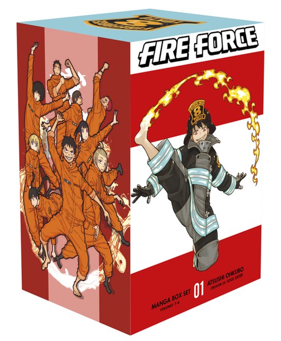 Fire Force Manga Box Set- Fire Force Manga Box Set 1 (Vol. 1 ... - cover