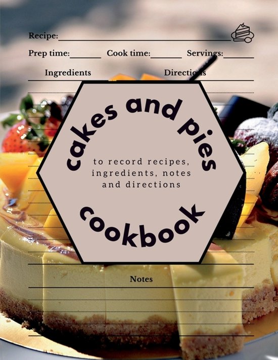 Cakes and Pies Cookbook - cover