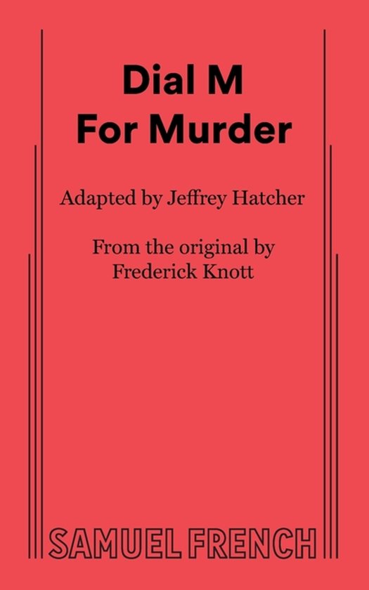 Dial M for Murder - cover
