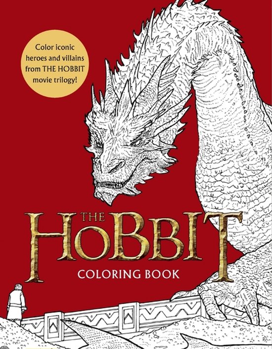 The Hobbit Movie Trilogy Coloring Book - cover